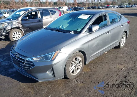 2020 Hyundai Elantra Sel из США, поврежденный, VIN 5NPD84LF8LH528894